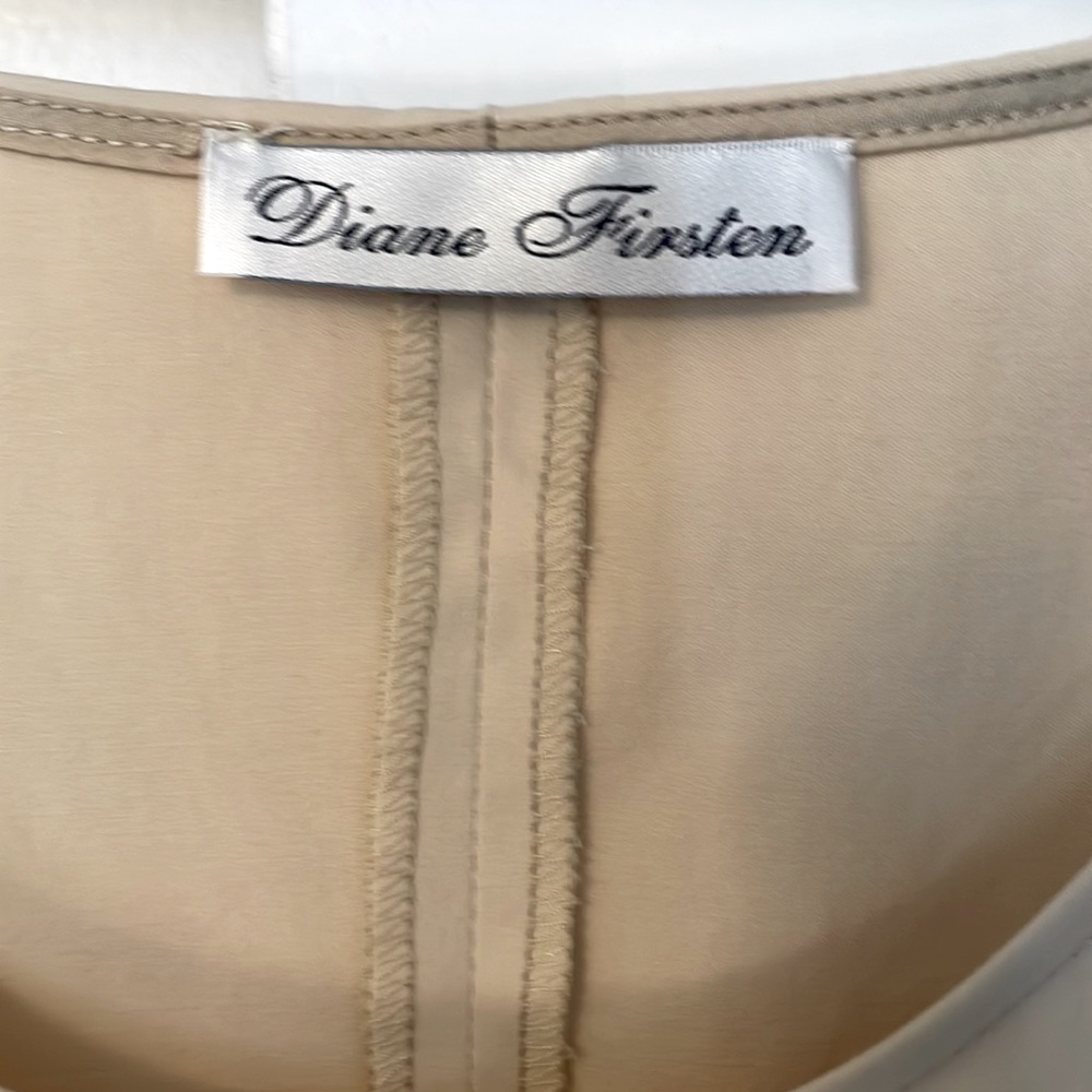 Diane Firsten Cream Dress - Picture 2 of 3